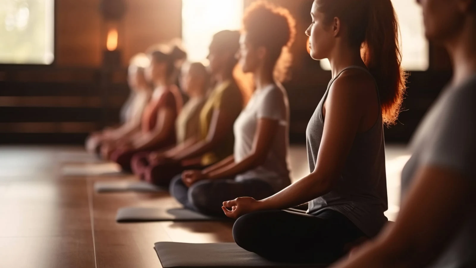 Sahilde yoga